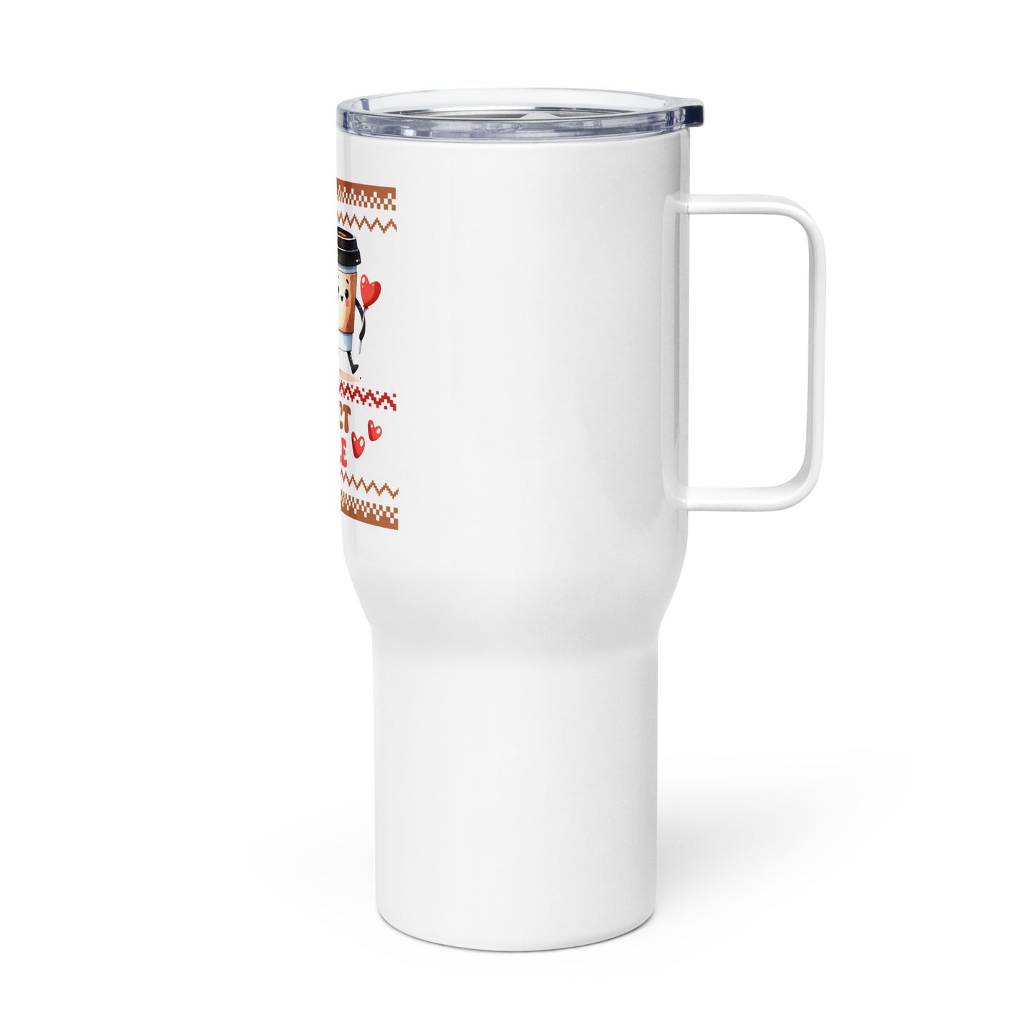 Travel mug with a handle - Perfect Couple